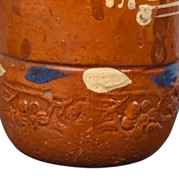 Handmade Pottery Mug: Rustic Southwestern Decor, 4 Inches Tall - Picture 7 of 8